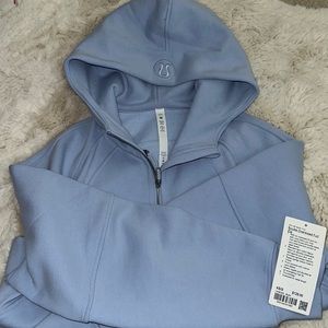 Lululemon  scuba full zip hoodie.  Dusty blue hard to find!!! Sale in flash